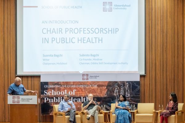 Ahmedabad University Opens School of Public Health