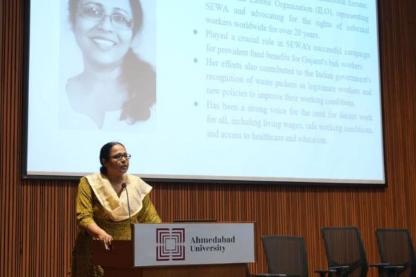 Inauguration of 'Sahyog,' a Collaborative Centre between Ahmedabad University and SEWA
