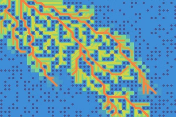 A* Algorithm Pathfinding Simulation