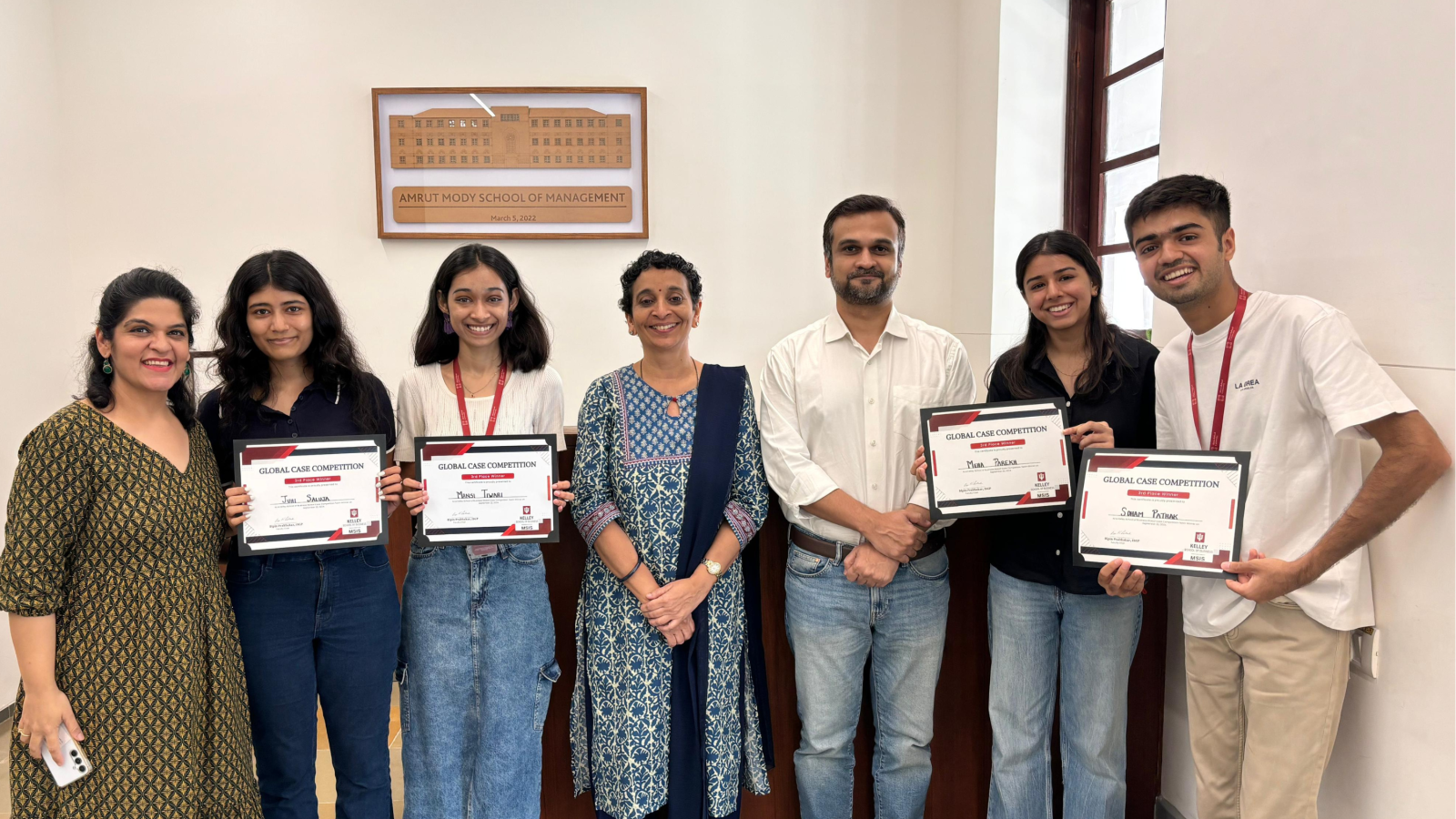 Ahmedabad University's Big Win at the MSIM Global Case Competition