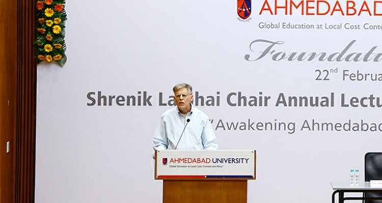Ahmedabad University's 5th convocation ceremony 2015