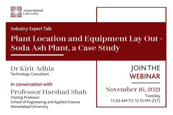 Plant Location and Equipment Lay Out- Soda Ash Plant, a Case Study