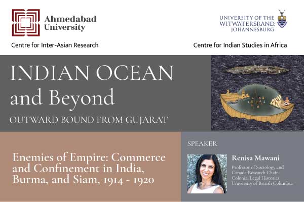 Enemies of Empire: Commerce and Confinement in India, Burma, and Siam, 1914-1920