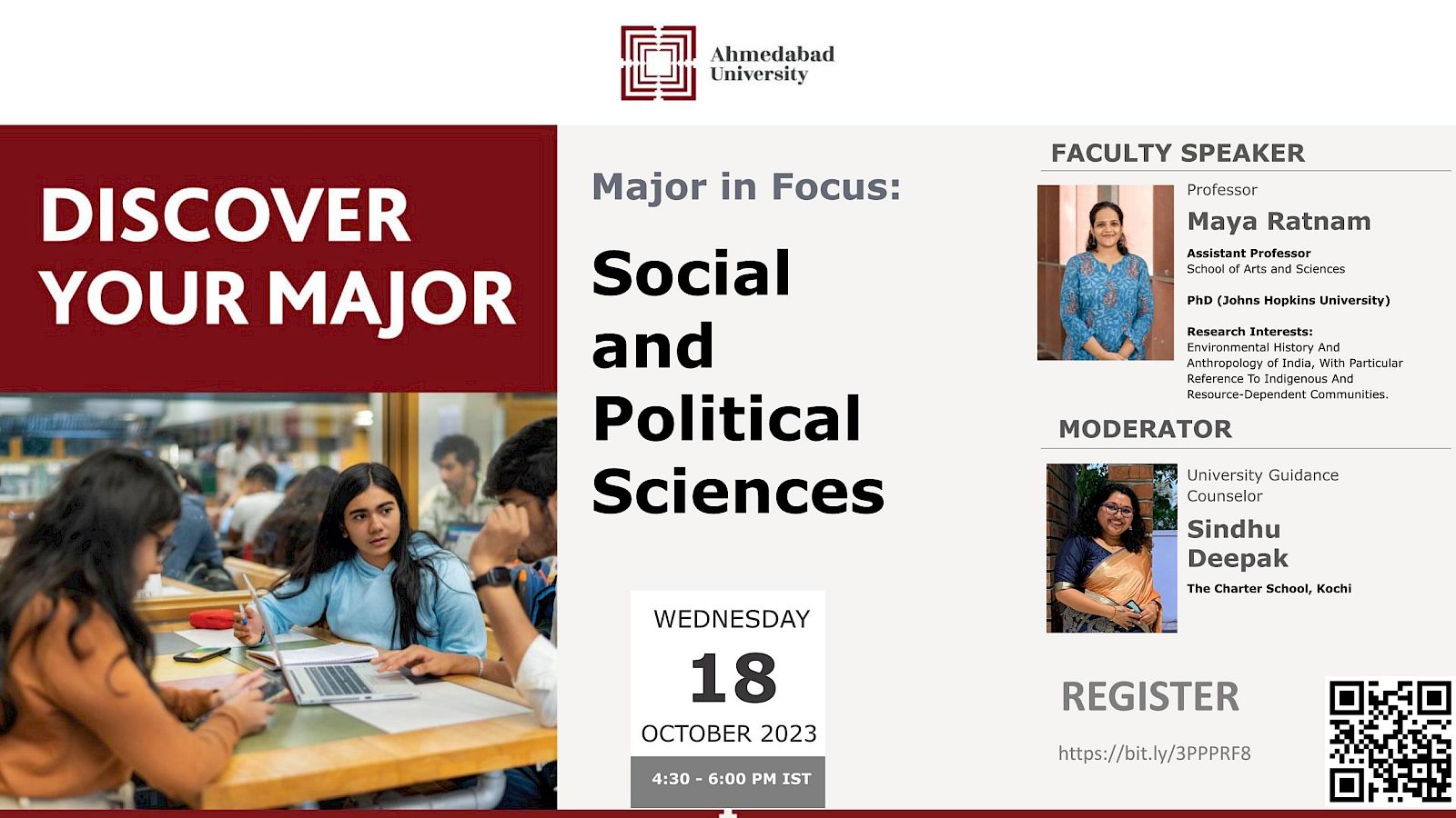 Discover Your Major & Colloquium - Social and Political Sciences & Emerging Career Opportunities