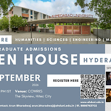Undergraduate Admissions Open House: Hyderabad