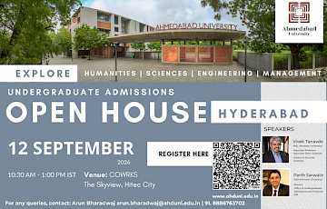 Undergraduate Admissions Open House: Hyderabad