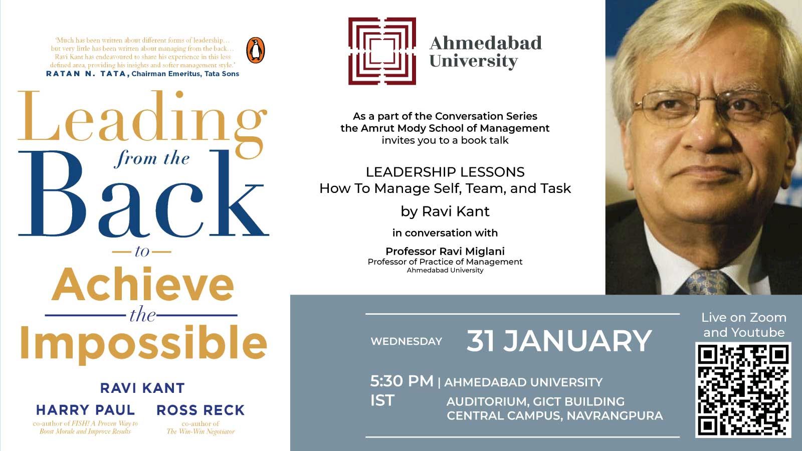 Leadership Lessons: How To Manage Self, Team, and Task