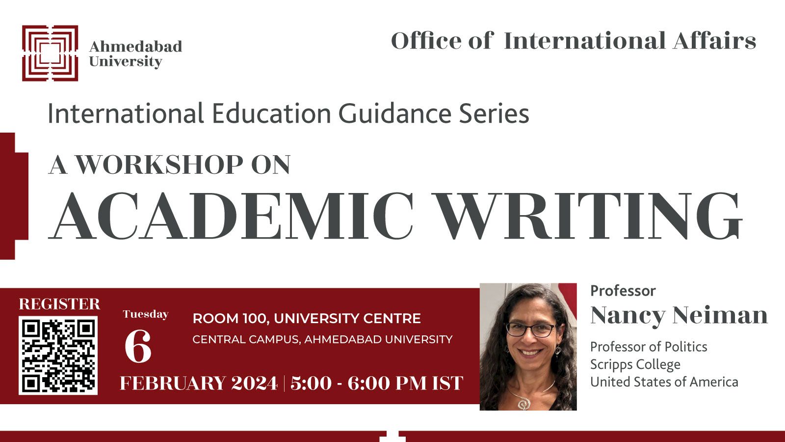 A Workshop on Academic Writing