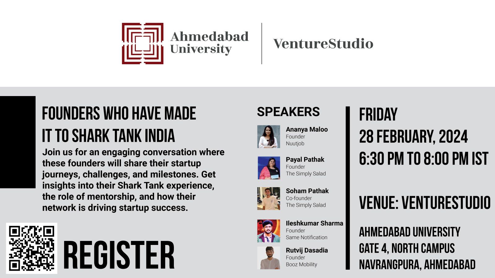 Founders who have made it to Shark Tank India