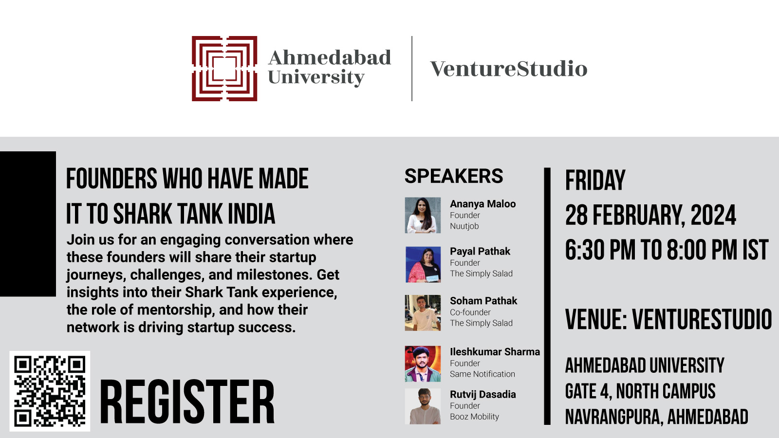 Founders who have made it to Shark Tank India