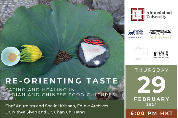 Re-Orienting Taste Eating and Healing in Indian and Chinese Food Cultures