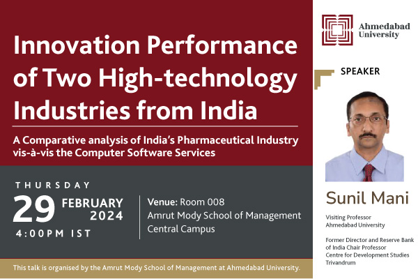 Innovation Performance of Two High-technology Industries from India