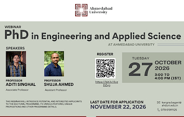 Webinar: PhD in Engineering and Applied Sciences