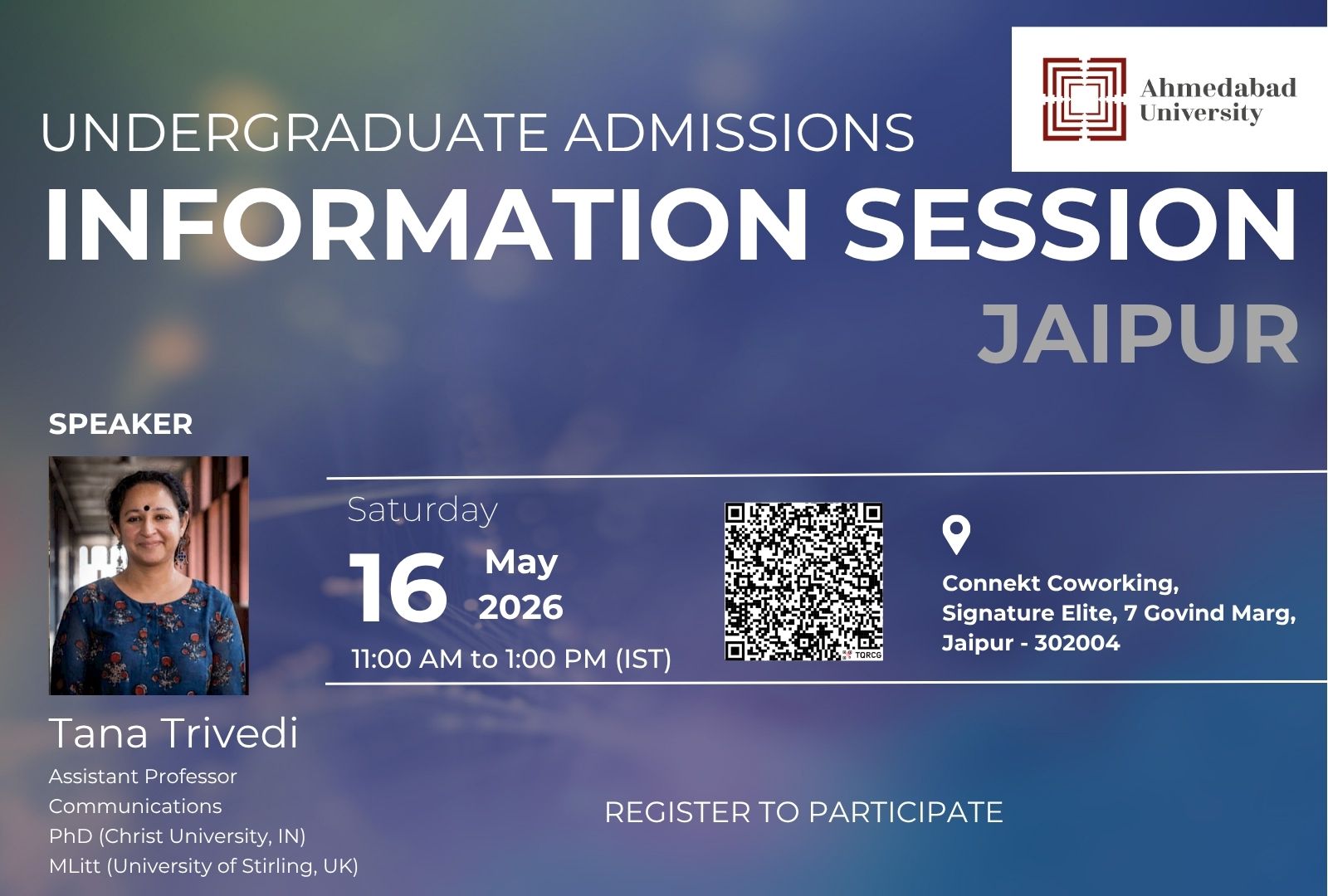 Undergraduate Admissions Open House: Jaipur