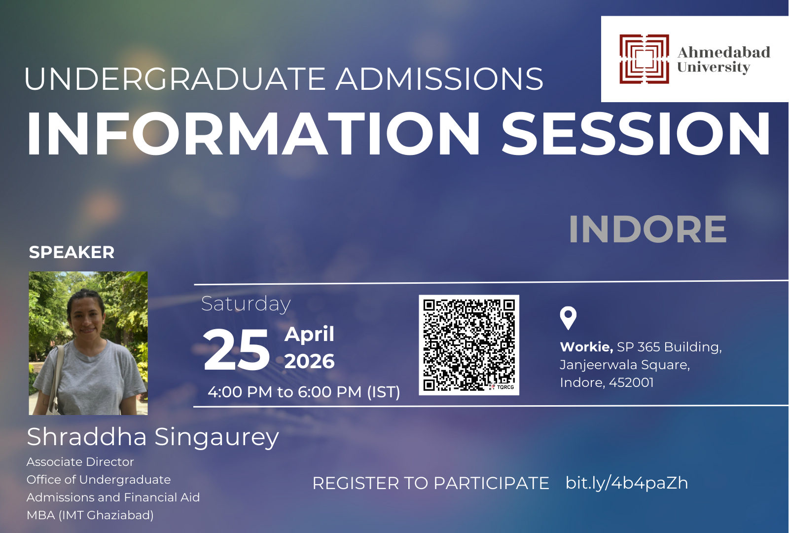 Undergraduate Admissions Open House: Indore