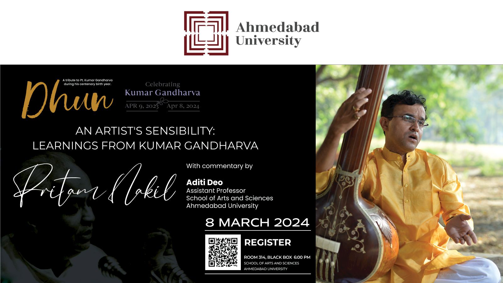 An Artist's Sensibility: Learnings from Kumar Gandharva