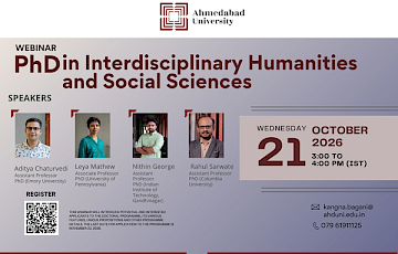 Webinar: PhD in Interdisciplinary Humanities and Social Sciences