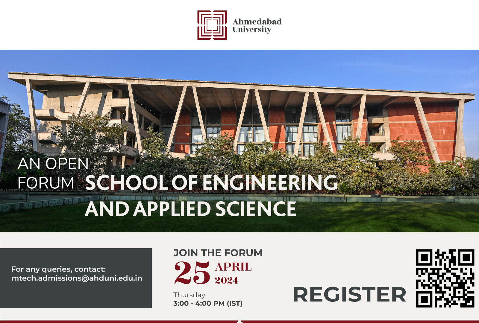 Open Forum: School of Engineering and Applied Science