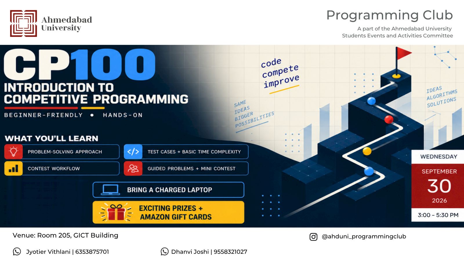 CP100: Introduction to Competitive Programming