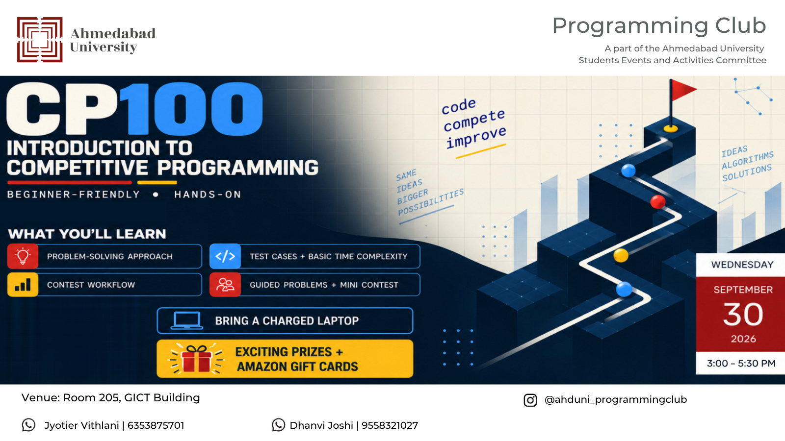 CP100: Introduction to Competitive Programming