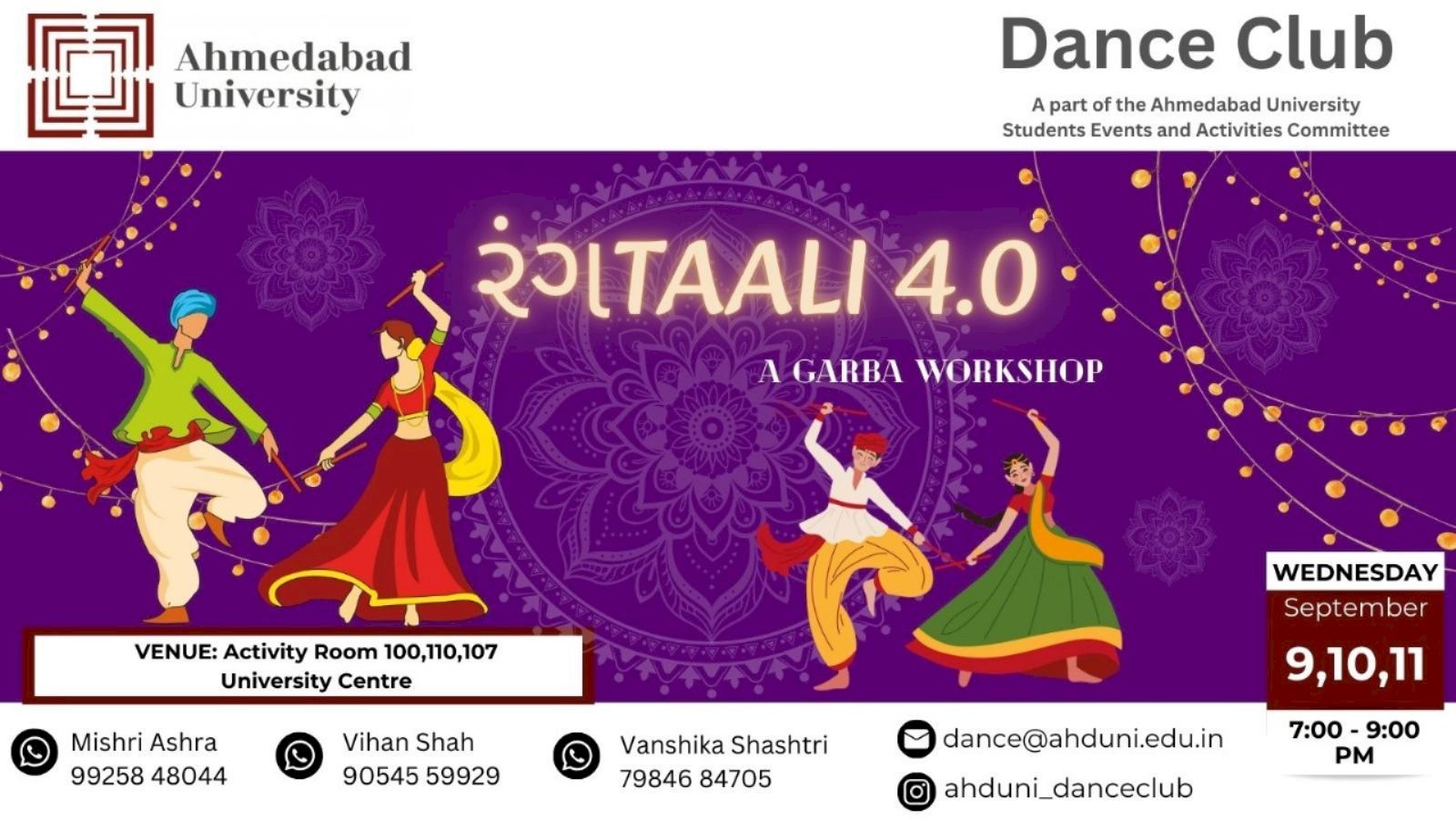 Rangtaali 3.0: Garba Workshop