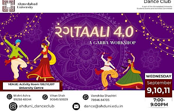 Rangtaali 3.0: Garba Workshop