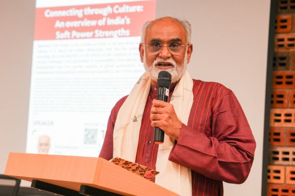 Sachchidanand Joshi, Speaker at Ahmedabad University