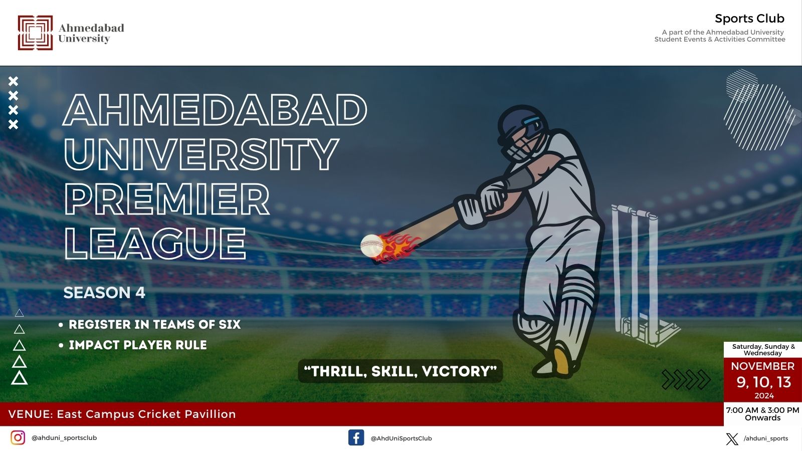 Ahmedabad University Premier League