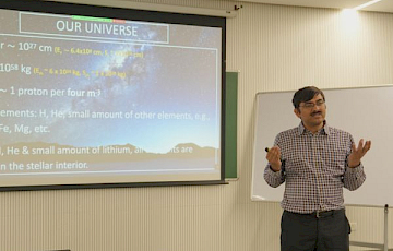 Kinsuk Acharyya, Speaker at Ahmedabad University