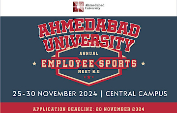 Ahmedabad University Employee Annual Sports Meet 2.0
