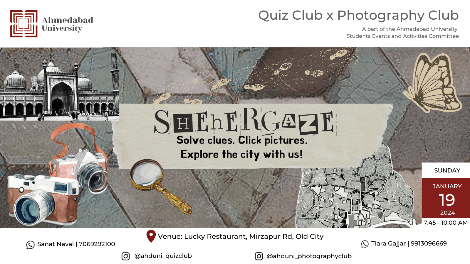 Sheher Gaze: Explore, Capture, and Compete