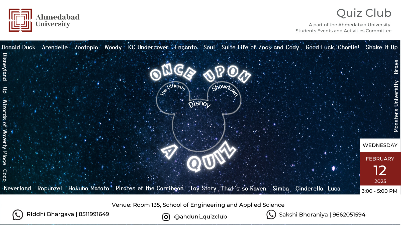 Once Upon a Quiz: A Disney Quiz