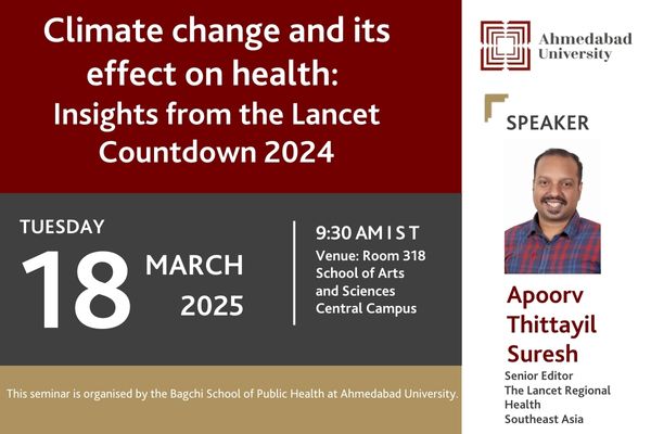 Climate Change and its Effect on Health