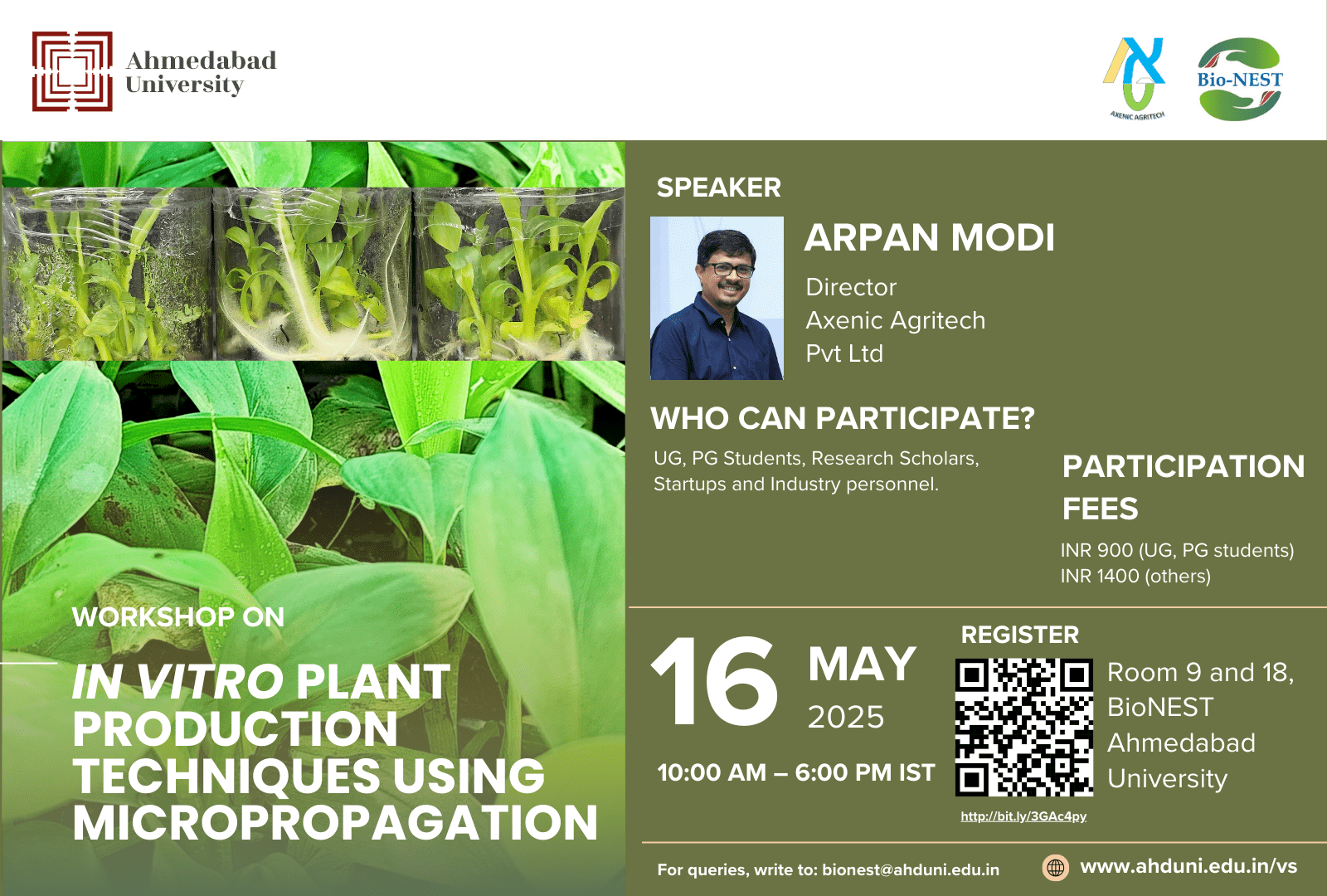 In Vitro Plant Production Techniques Using Micropropagation
