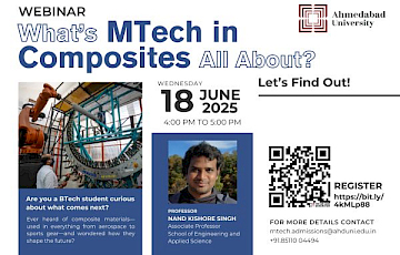What’s MTech in Composites all about?