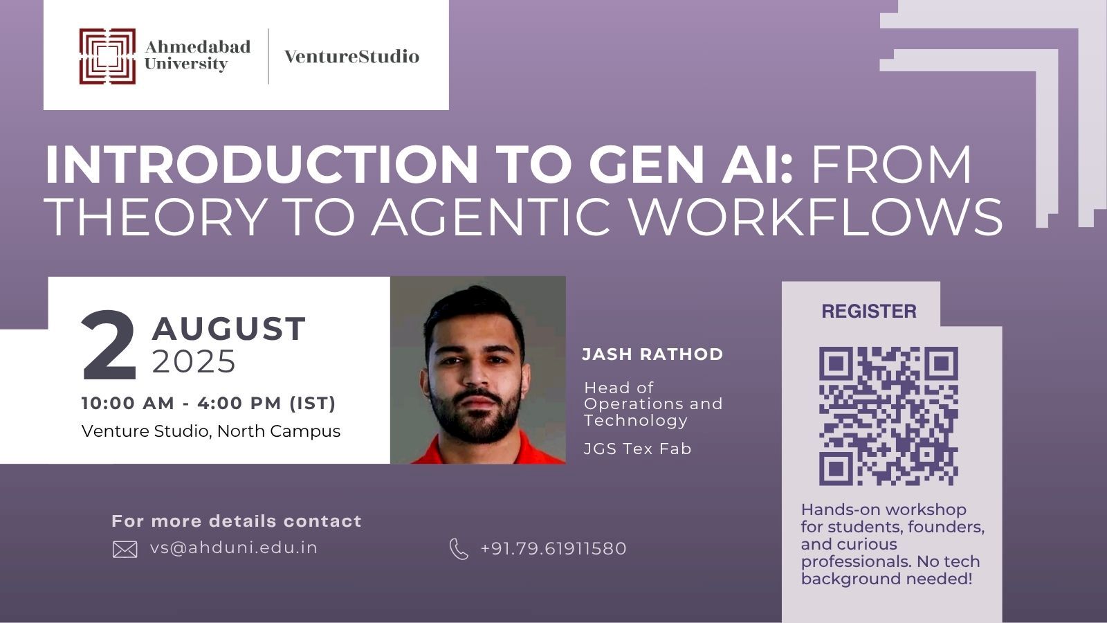 Introduction to Gen AI: From Theory to Agentic Workflows