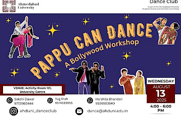 Pappu can Dance: A Bollywood Workshop
