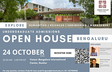 Undergraduate Admissions Open House: Bengaluru