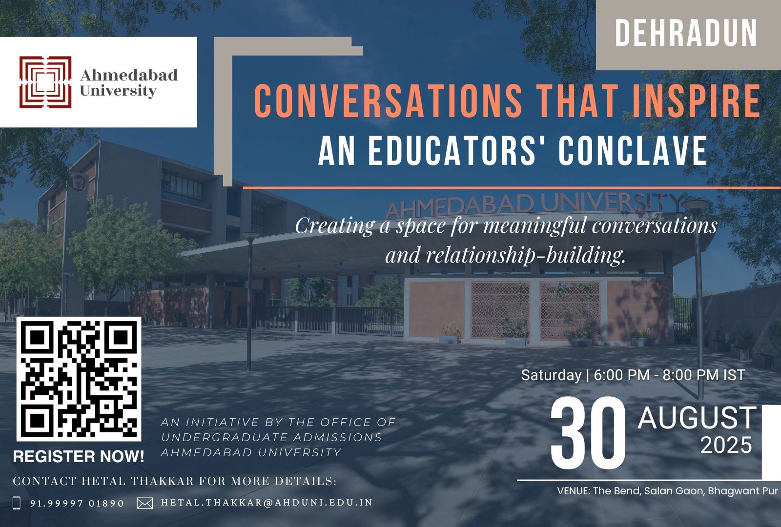 An Educators' Conclave: Dehradun