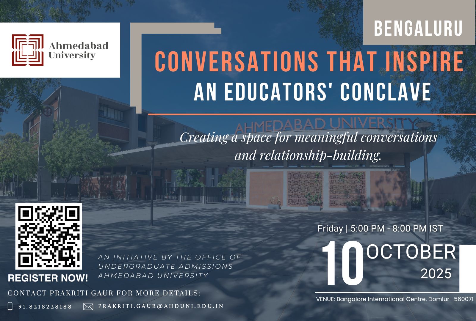 An Educators' Conclave: Bengaluru