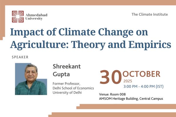 Impact of Climate Change on Agriculture: Theory and Empirics