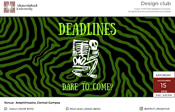 Deadlines | Design Club