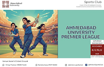 Ahmedabad University Premier League 2025 (AUPL) | Sports Club