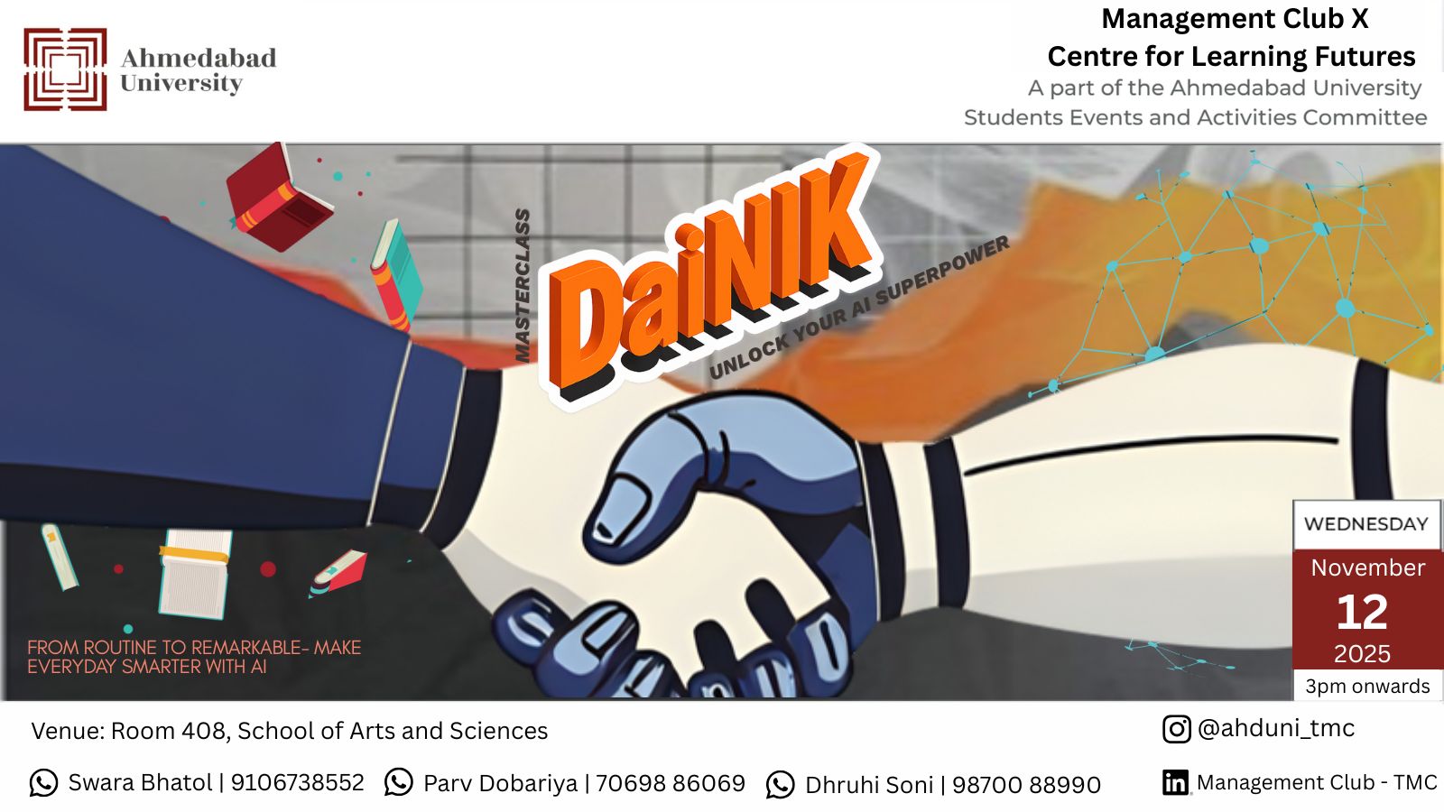 DaiNIK - Unlock your AI Superpower | Management Club