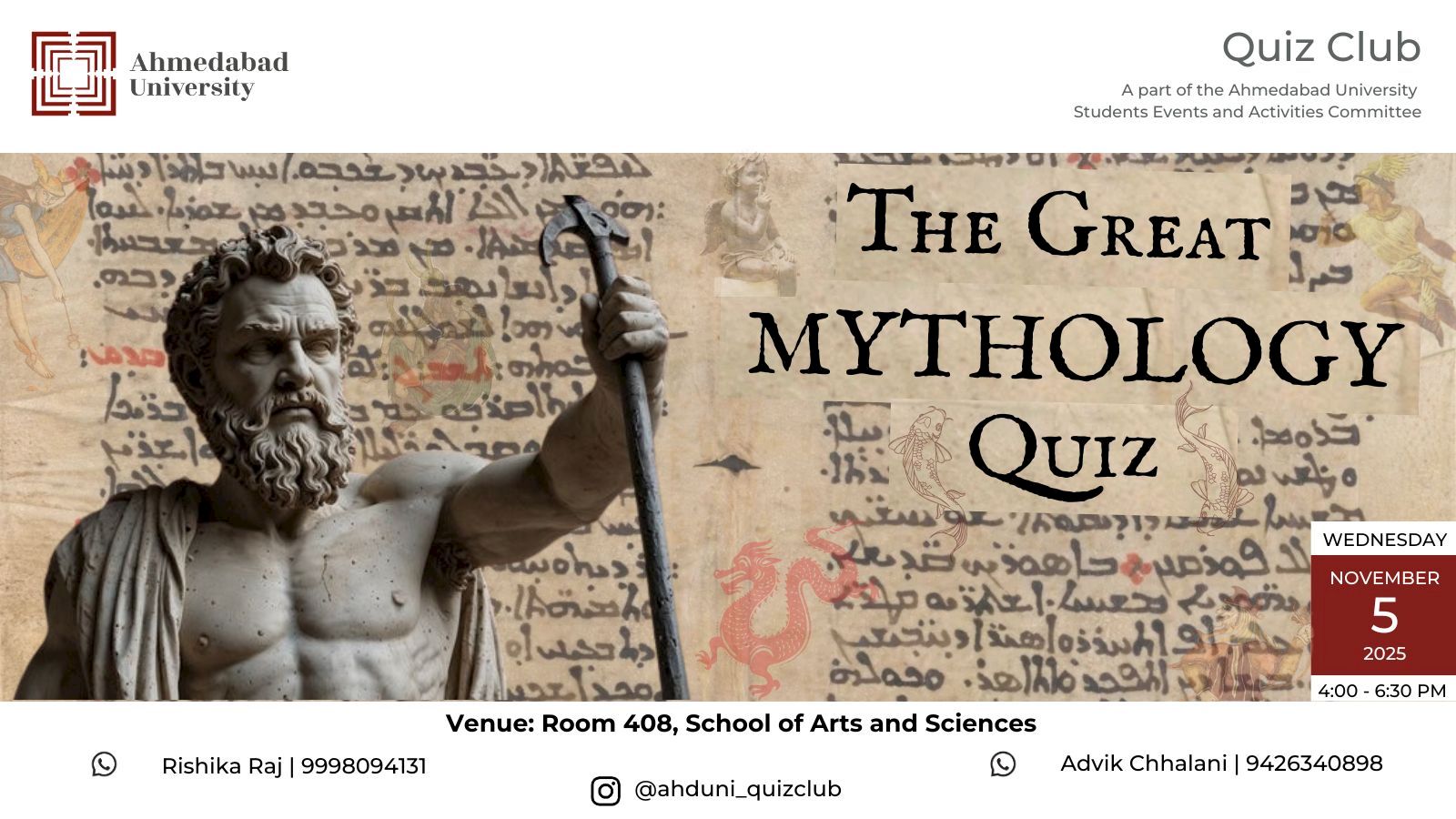 The Great Indian Mythology Quiz | Quiz Club