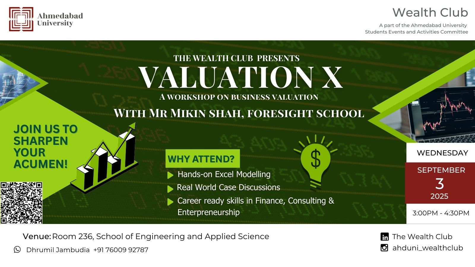 Valuation X: A Workshop on Business Valuation