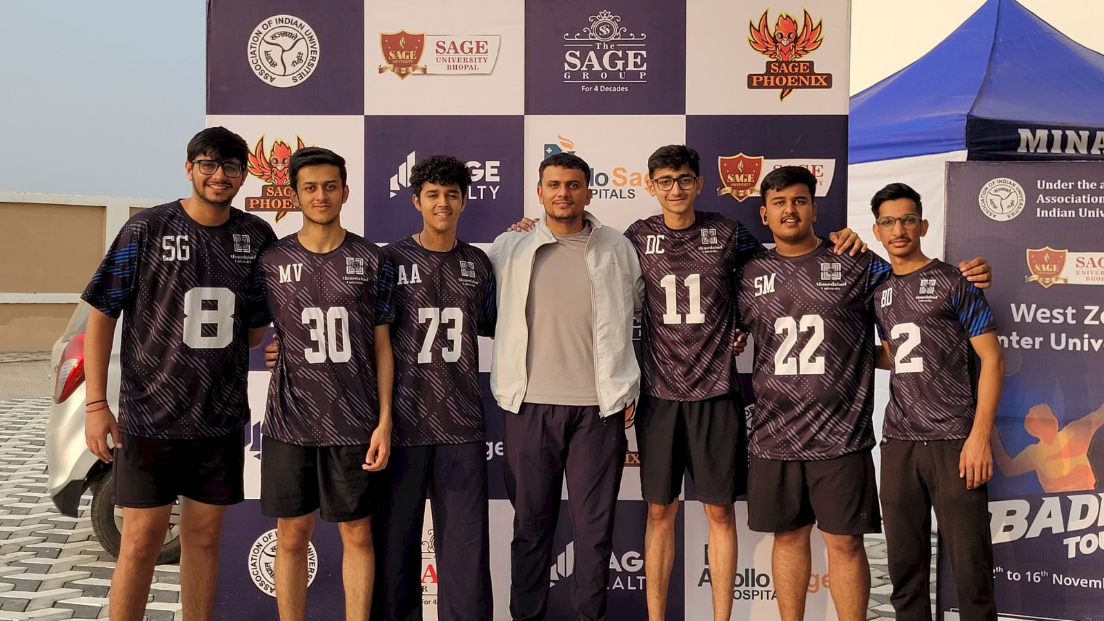 West Zone Badminton Men's Tournament