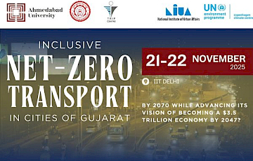 Inclusive Net-Zero Transport in Cities of Gujarat