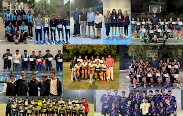 Ahmedabad University Athletes Take Over IIM Ahmedabad