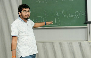 Hirakjyoti Das, Speaker at Ahmedabad University